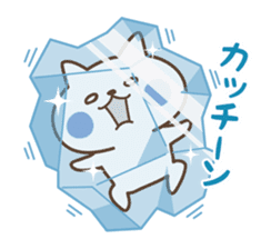 Nyanko sticker[Winter] sticker #9178606