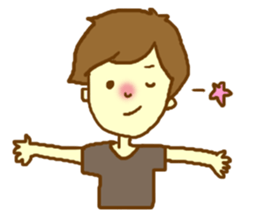 Lover you can do (might )  boy Sticker sticker #9178755