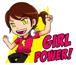 Girl Power! sticker #9179350