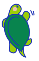 Aki and a turtle sticker #9179540