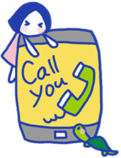 Aki and a turtle sticker #9179544