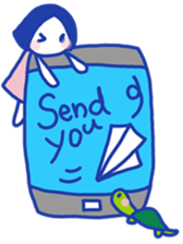 Aki and a turtle sticker #9179545