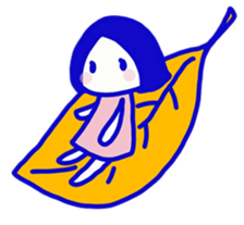 Aki and a turtle sticker #9179556