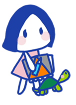 Aki and a turtle sticker #9179557