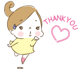 Girl by peco sticker #9179843