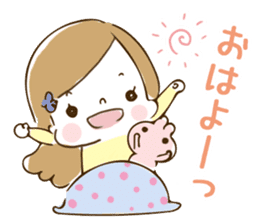 Girl by peco sticker #9179844