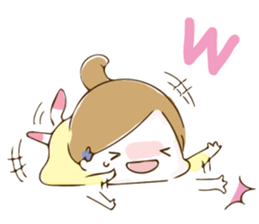 Girl by peco sticker #9179853