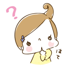 Girl by peco sticker #9179854