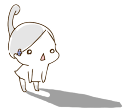 Girl by peco sticker #9179855