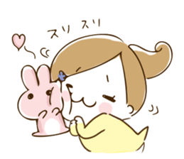 Girl by peco sticker #9179864