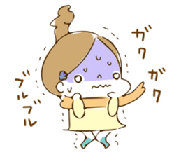 Girl by peco sticker #9179876