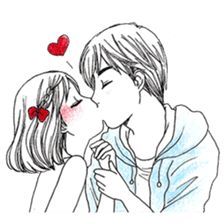 Doddle Couple in love sticker #9180109