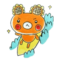 HIMAWARIKKUMA sticker #9180524