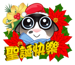 Snowshoe Cat Lumang -Let's Party!! sticker #9180845