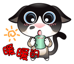 Snowshoe Cat Lumang -Let's Party!! sticker #9180866