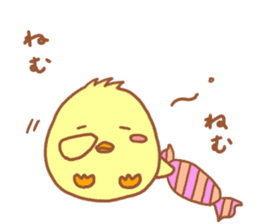 Lady chick Hiyotaso ~winter days~ sticker #9181162