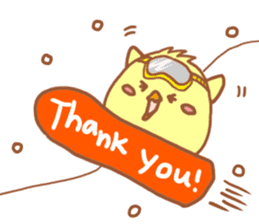 Lady chick Hiyotaso ~winter days~ sticker #9181175