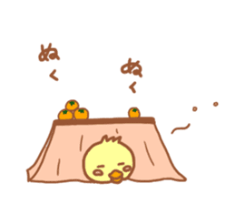 Lady chick Hiyotaso ~winter days~ sticker #9181191