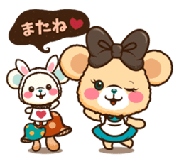 Alice in Wonderland bears sticker #9181410