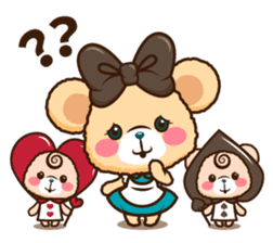 Alice in Wonderland bears sticker #9181420