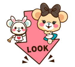 Alice in Wonderland bears sticker #9181425