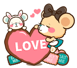 Alice in Wonderland bears sticker #9181436