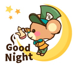 Alice in Wonderland bears sticker #9181439