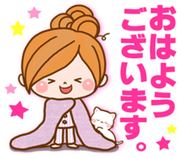 Leisurely a girlfriend 7  pastel color sticker #9181521