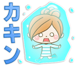 Leisurely a girlfriend 7  pastel color sticker #9181526