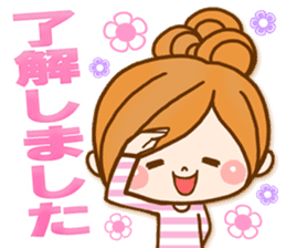 Leisurely a girlfriend 7 pastel color sticker #9181530