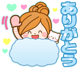 Leisurely a girlfriend 7  pastel color sticker #9181532