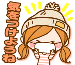 Leisurely a girlfriend 7  pastel color sticker #9181536