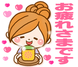 Leisurely a girlfriend 7  pastel color sticker #9181537