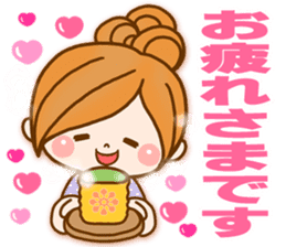 Leisurely a girlfriend 7 pastel color sticker #9181537