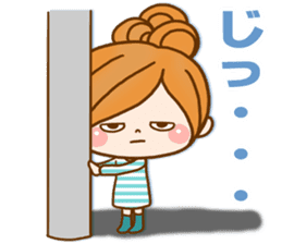 Leisurely a girlfriend 7 pastel color sticker #9181543