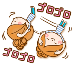 Leisurely a girlfriend 7  pastel color sticker #9181547