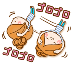 Leisurely a girlfriend 7 pastel color sticker #9181547