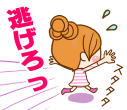 Leisurely a girlfriend 7  pastel color sticker #9181548