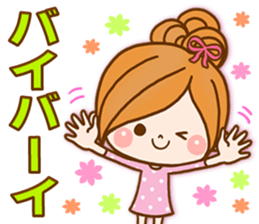 Leisurely a girlfriend 7  pastel color sticker #9181554