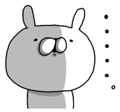 Miscellaneous too rabbit and cat. again sticker #9182001