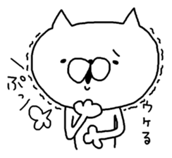 Miscellaneous too rabbit and cat. again sticker #9182029