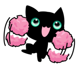 Black Kitty sticker #9182129