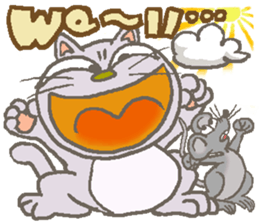 Cat / Chat 5 English ver. sticker #9182722