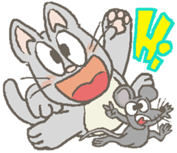 Cat / Chat 5 English ver. sticker #9182723