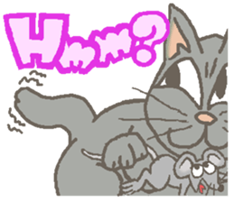 Cat / Chat 5 English ver. sticker #9182727