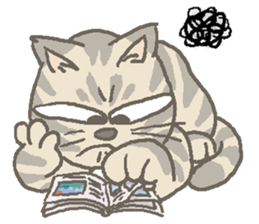 Cat / Chat 5 English ver. sticker #9182731