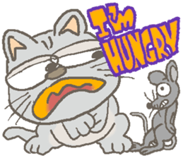 Cat / Chat 5 English ver. sticker #9182733