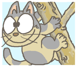 Cat / Chat 5 English ver. sticker #9182736