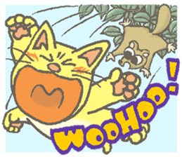 Cat / Chat 5 English ver. sticker #9182739