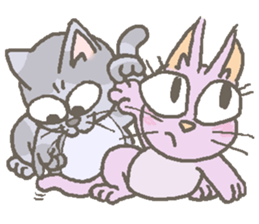 Cat / Chat 5 English ver. sticker #9182744